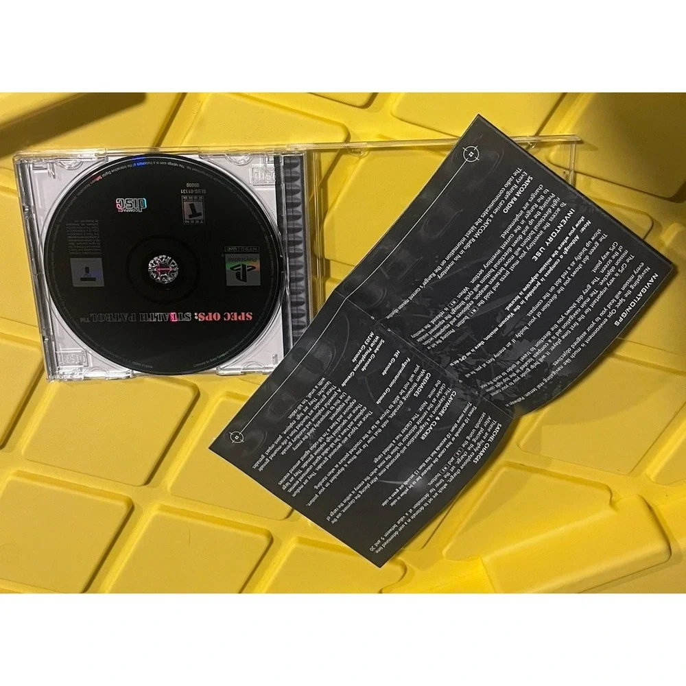 Spec Ops Stealth Patrol‎ Playstation 1 PS1 CIB Free Shipping